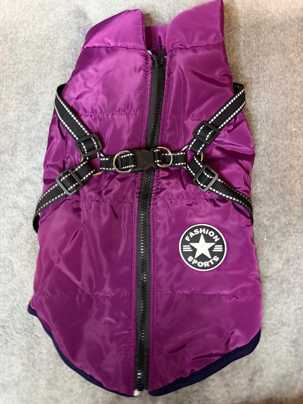 Fashion Sports Purple Vest / Dog Cost Multiple Sizes